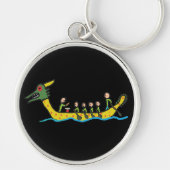 Dragon Boat Racing Sleutelhanger (Voorkant)