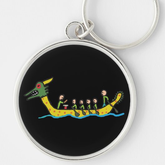 Dragon Boat Racing Sleutelhanger (Voorkant)