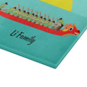 Dragon Boat Racing Snijplank (Hoek)