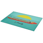 Dragon Boat Racing Snijplank (Hoek)