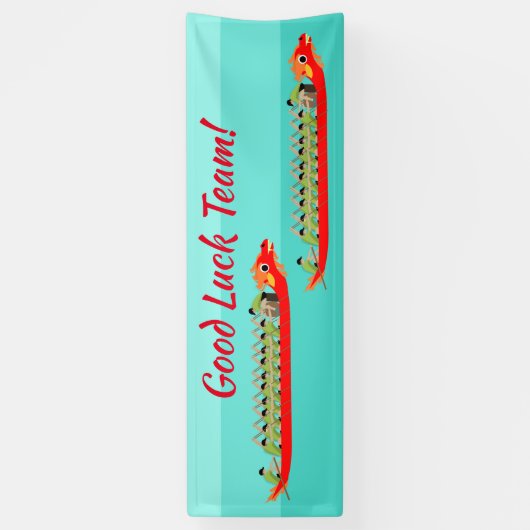 Dragon Boat Racing Spandoek (Verticaal)