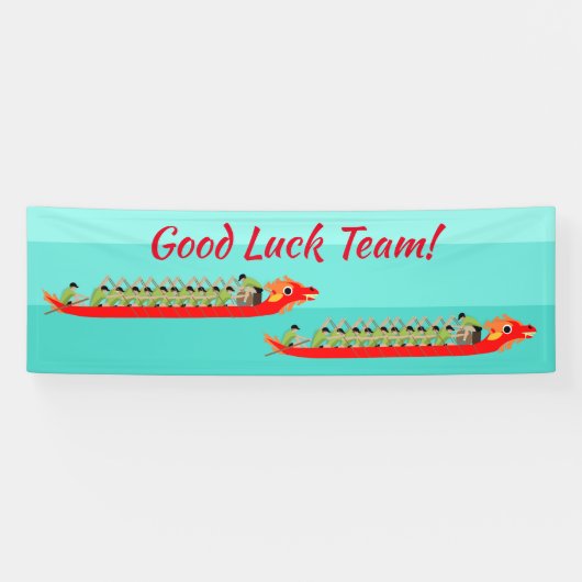 Dragon Boat Racing Spandoek (Horizontaal)
