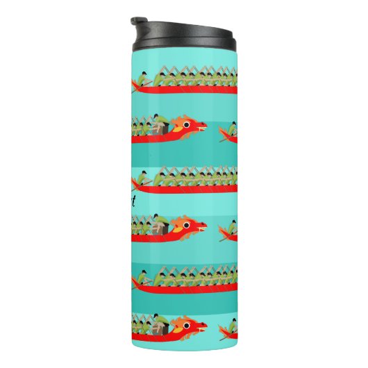 Dragon Boat Racing Thermosbeker (Geroteerd rechts)