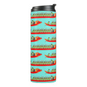 Dragon Boat Racing Thermosbeker (Gedraaid links)