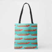 Dragon Boat Racing Tote Bag (Voorkant)