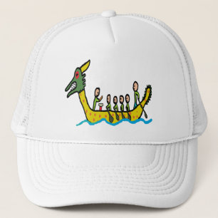 Dragon Boat Racing Trucker Pet