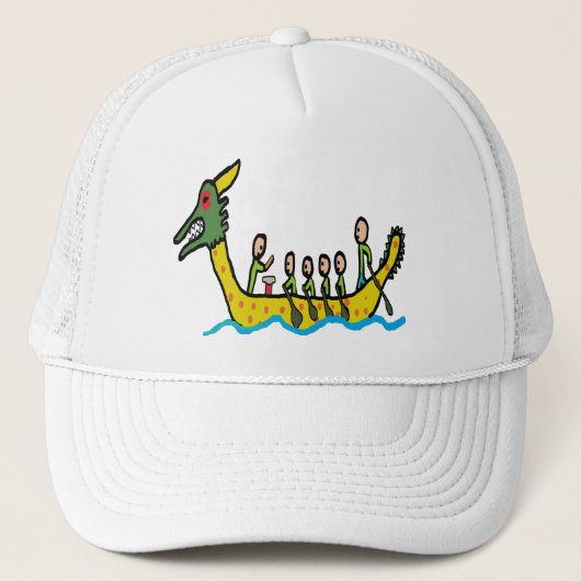 Dragon Boat Racing Trucker Pet (Voorkant)