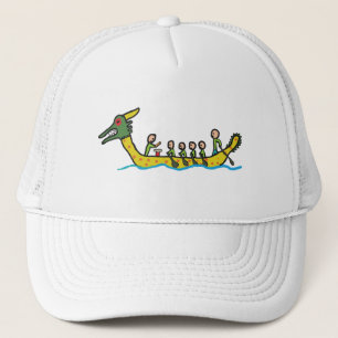 Dragon Boat Racing Trucker Pet