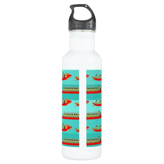 Dragon Boat Racing Waterfles (Achterkant)