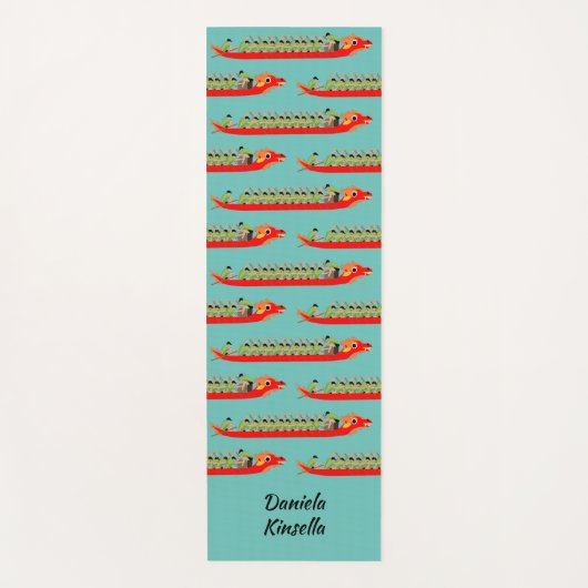 Dragon Boat Racing Yogamat (Voorkant)