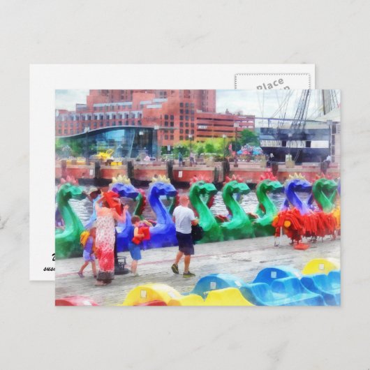 Dragon Boats Baltimore MD Briefkaart (Voorkant / Achterkant)