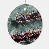 Dragon Boats e1 Keramisch Ornament (Links)