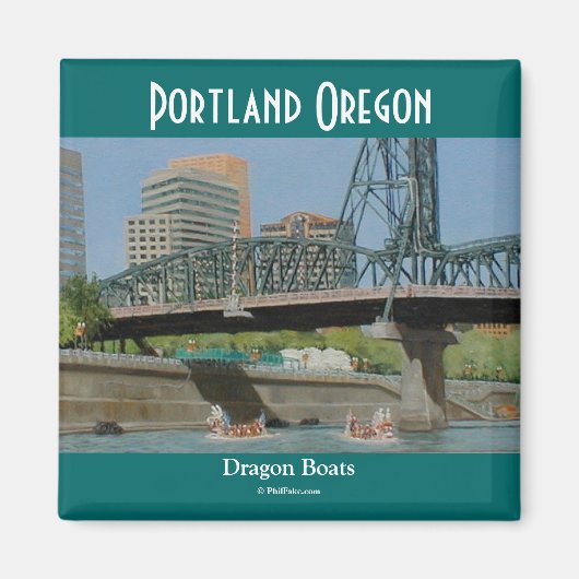 Dragon Boats magneet (Voorkant)