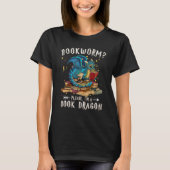 Dragon Book Reading Bookworm I M A Book Dra T-shirt (Voorkant)