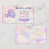 Dragon Book Request Baby shower Enclosure Kaart (Voorkant / Achterkant)