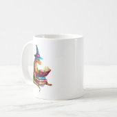 Dragon Bookworm - Schattig Fantasy Lezing Lover De Koffiemok (Voorkant links)