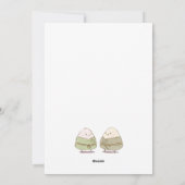 Dragon boot festival feestdagenkaart (Achterkant)