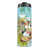 Dragon boot festival thermosbeker (Voorkant)