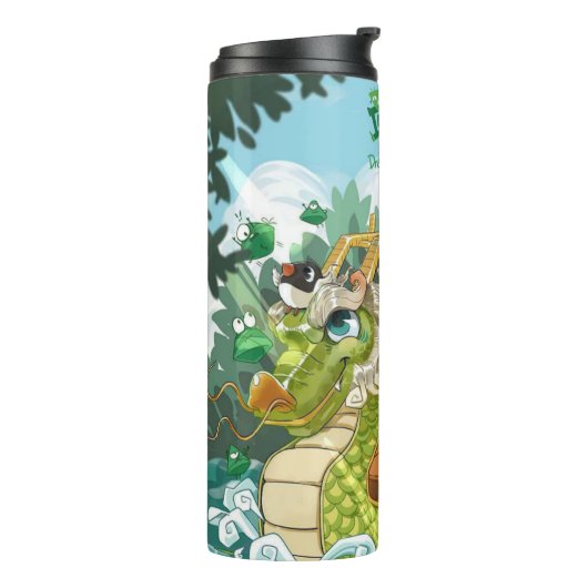 Dragon boot festival thermosbeker (Gedraaid links)