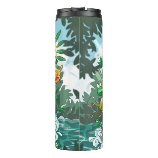 Dragon boot festival thermosbeker (Achterkant)