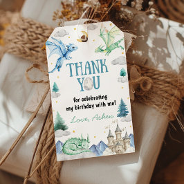 Dragon Boy Birthday Thank You Cadeaulabel