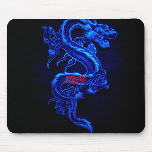 DRAGON, BRAND!!! MUISMAT (Voorkant)