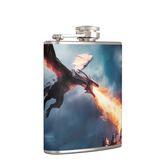 Dragon Breath in het middeleeuwse slagveld #3 Heupfles (Rechts)