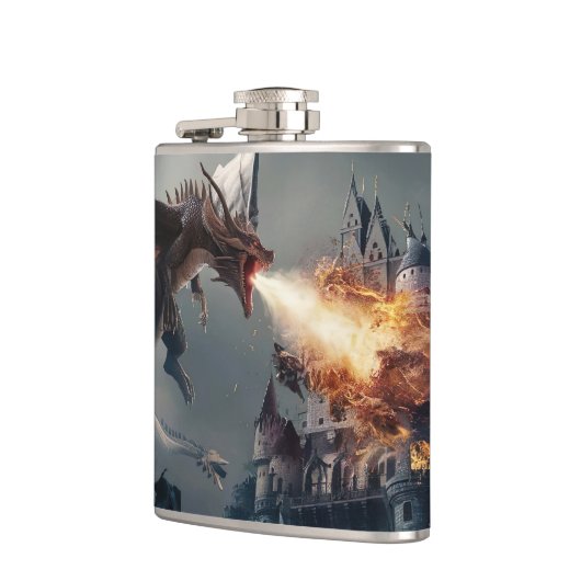 Dragon Breath in het middeleeuwse slagveld #4 Heupfles (Links)