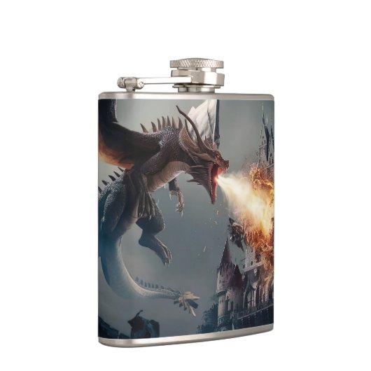 Dragon Breath in het middeleeuwse slagveld #4 Heupfles (Rechts)