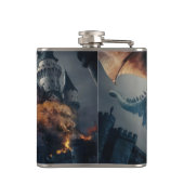 Dragon Breath in het middeleeuwse slagveld #4 Heupfles (Achterkant)