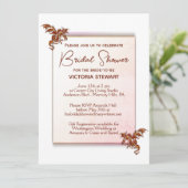 Dragon Bridal Shower-uitnodiging Kaart (Staand voorkant)