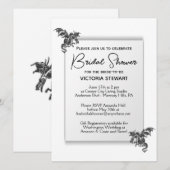 Dragon Bridal Shower-uitnodiging Kaart (Voorkant / Achterkant)