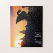 dragon bridge ljubljana slovenia legpuzzel (Verticaal)