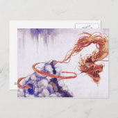 Dragon Briefkaart (Voorkant / Achterkant)