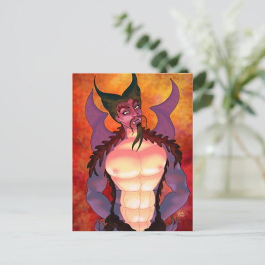 Dragon Briefkaart (Staand voorkant)