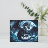 Dragon Briefkaart (Staand voorkant)