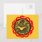 Dragon Briefkaart (Voorkant / Achterkant)