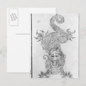 Dragon Briefkaart (Voorkant / Achterkant)