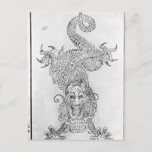 Dragon Briefkaart (Voorkant)