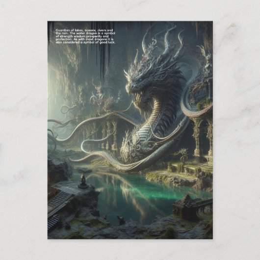 Dragon Briefkaart (Voorkant)