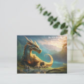 Dragon Briefkaart (Staand voorkant)