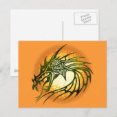 DRAGON BRIEFKAART (Voorkant / Achterkant)