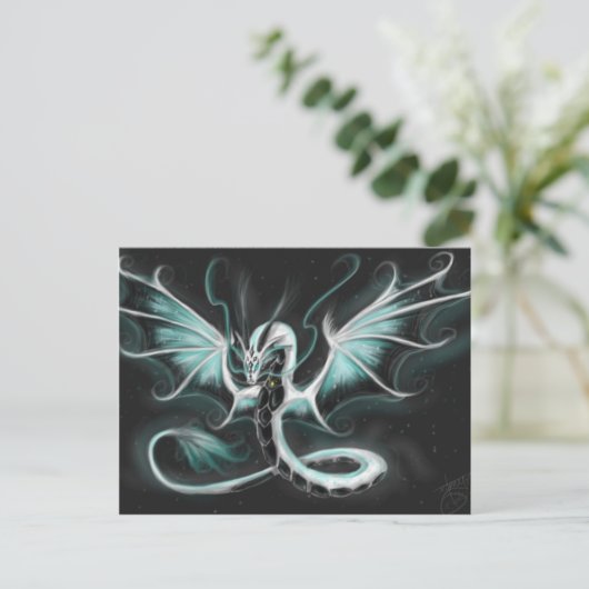 Dragon Briefkaart (Staand voorkant)