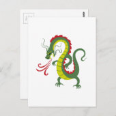 DRAGON BRIEFKAART (Voorkant / Achterkant)