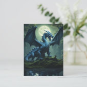 Dragon Briefkaart (Staand voorkant)