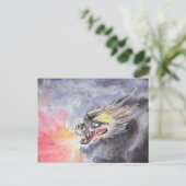 DRAGON BRIEFKAART (Staand voorkant)