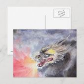 DRAGON BRIEFKAART (Voorkant / Achterkant)