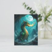 Dragon Briefkaart (Staand voorkant)