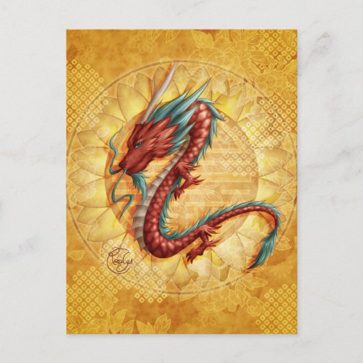Dragon Briefkaart (Voorkant)