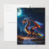 Dragon Briefkaart (Voorkant / Achterkant)